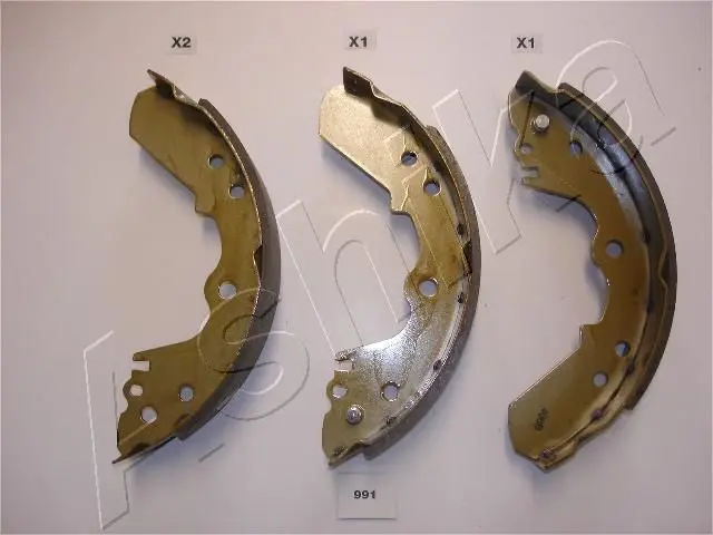 Ashika 5509991 Комлект тормозных накладок