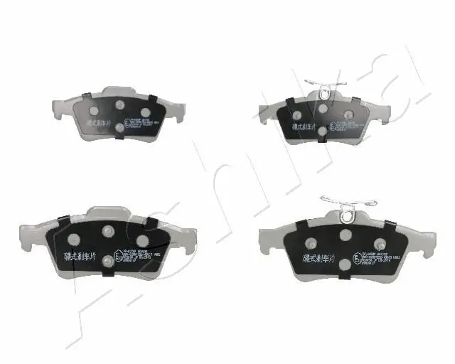 Ashika 5100005 Колодки тормозные задние