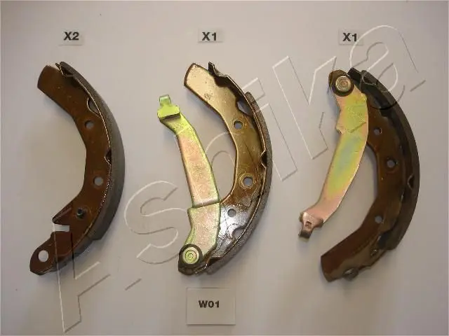 ASHIKA 55W0001 Колодки барабанные к-кт