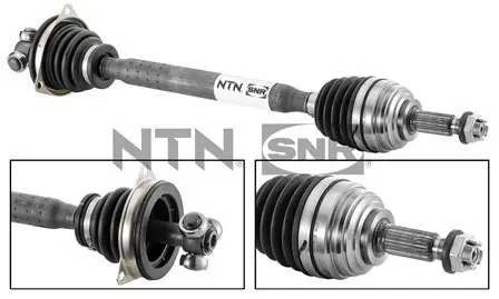 SNR DK55009 Полуось RENAULT: LOGAN I 07-