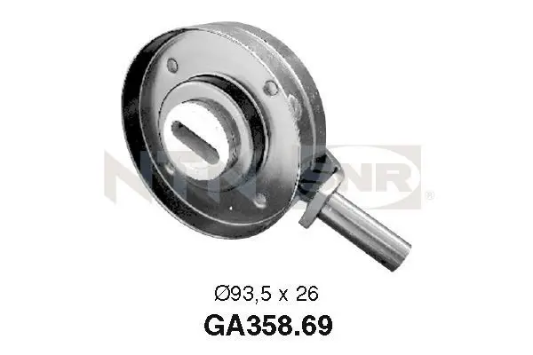 GA358.69 Ролик приводного ремня