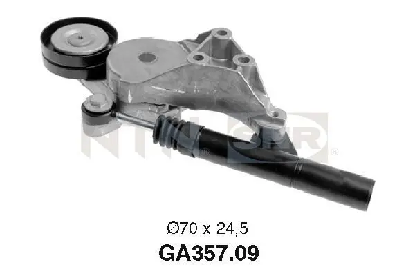 GA357.09 Ролик натяжной поликлинового