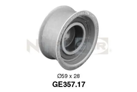 SNR GE35717 Ролик приводного ремня AUDI