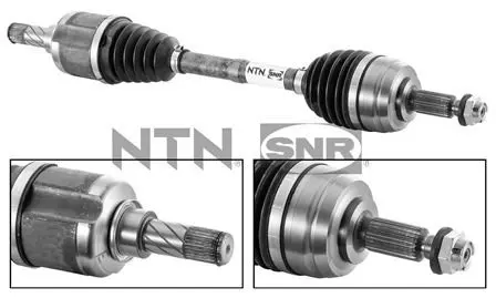 DK55.038 Привод передний левый Renault
