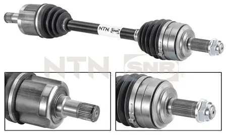 DK74.002 Полуось HONDA: CR V IV 13 