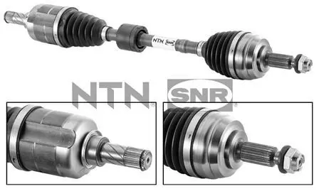 DK55.013 Полуось RENAULT: DUSTER 12 