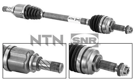SNR DK55047 Полуось RENAULT: LOGAN/STEPWAY