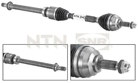 SNR DK55063 Вал