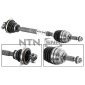 DK55009 Полуось RENAULT: LOGAN I 07-