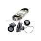 KAP851070 Water Pump + V-Ribbed Belt Kit