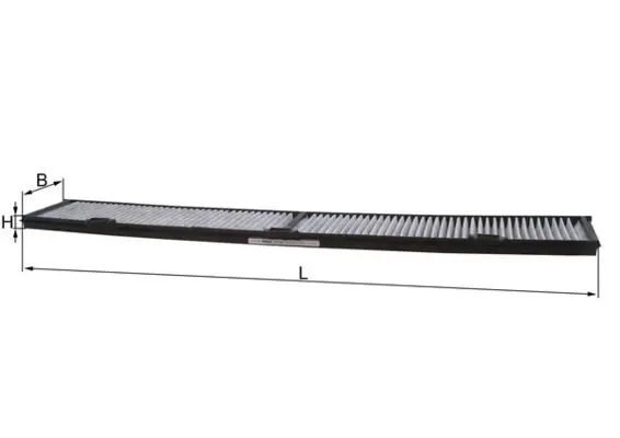 MAHLE LAK248 Фильтр салона угольный BMW: 1