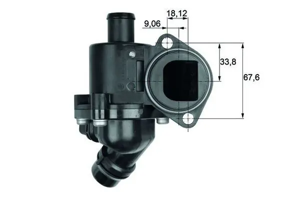 MAHLE TM3100 Термостат AUDI: A4 00-04, A4