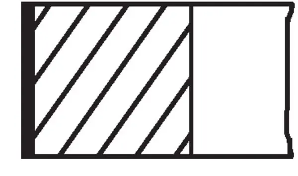 MAHLE 01317N0 Комплект колец