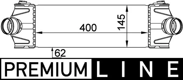 MAHLE CI328000P Интеркулер / 8ML 376 765-101
