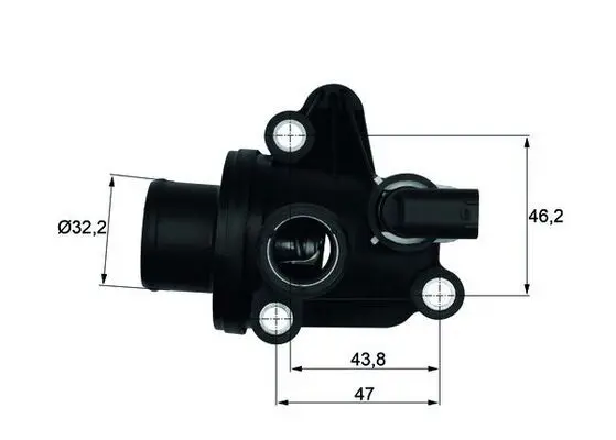 MAHLE TI1287 Термостат MERCEDES-BENZ: