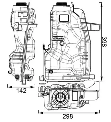 CRT 76 000S Расширительныйбачок