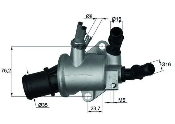 MAHLE TI14388 Термостат ALFA ROMEO: 159 05-,
