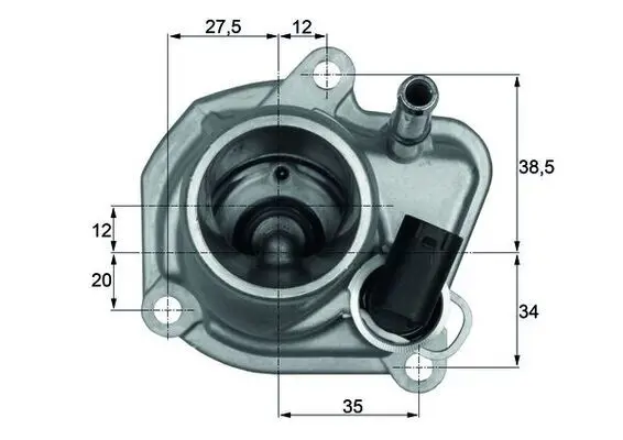 MAHLE TI2987 Термостат интегрированный