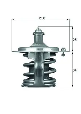 MAHLE TX7978D Вставка термостата