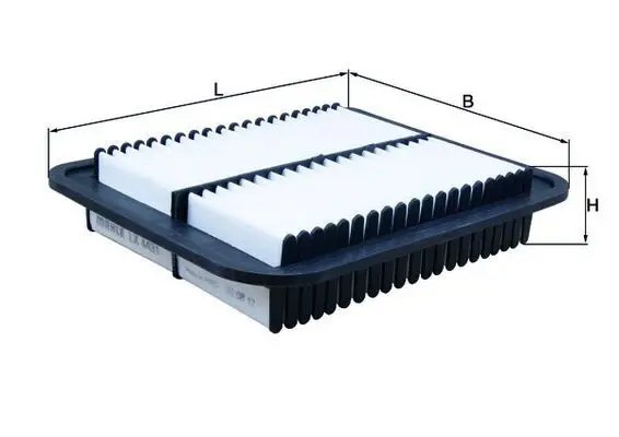 MAHLE LX4431 Фильтр воздушный CITROEN: C4