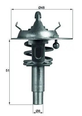 MAHLE TX10690D Термостат
