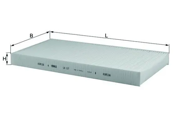MAHLE LA117 Фильтр салона