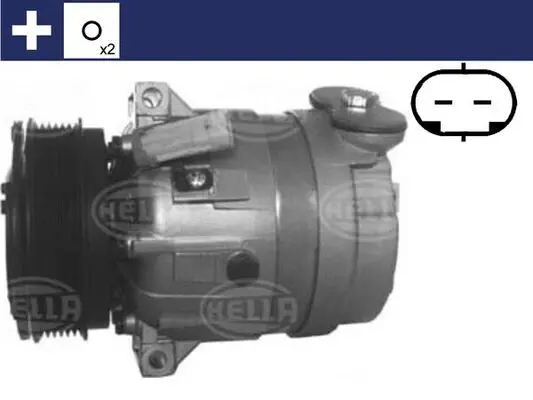 MAHLE ACP320000S Компрессор кондиционера / 8FK