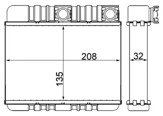 AH 87 000S Теплообменник салона