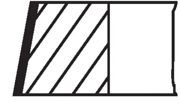 MAHLE 03814N2 Комплект колец
