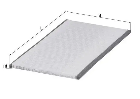 MAHLE LA475 Фильтр салона