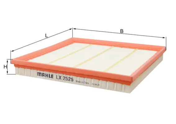 MAHLE LX2525 Фильтр воздушный BMW: 5