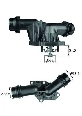 MAHLE TI2585 Термостат BMW: 3 98-05, 3