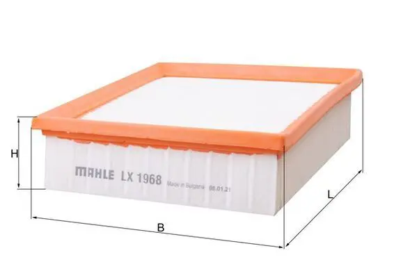 MAHLE LX1968 Фильтр воздушный