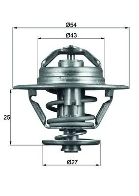 MAHLE TX9383D Термостат