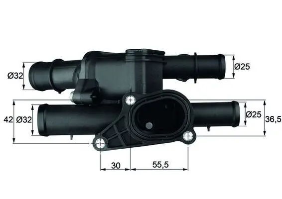 MAHLE TM1105 Термостат