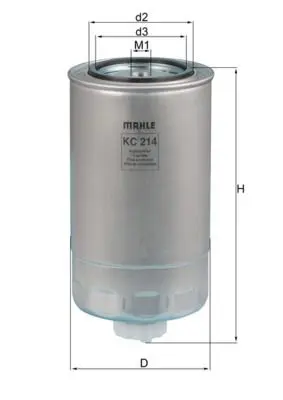 MAHLE KC214 Фильтр
