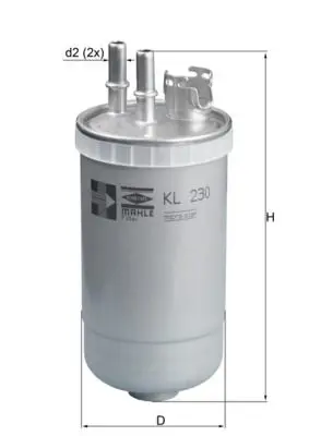 MAHLE KL230 Фильтр