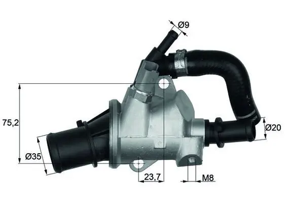 MAHLE TI14688 Термостат