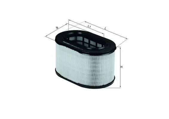 MAHLE LX669 Фильтр воздушный