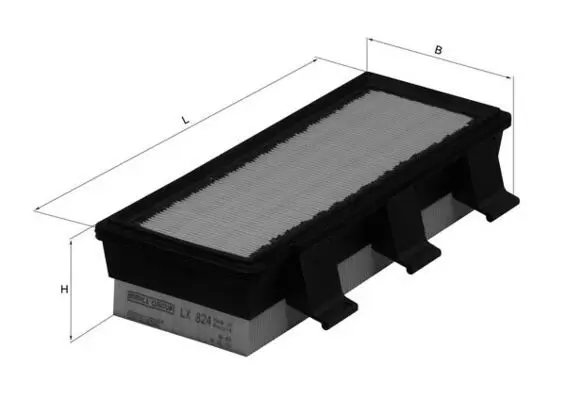 MAHLE LX824 Фильтр
