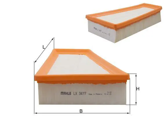 MAHLE LX3477 ФИЛЬТР ВОЗДУШНЫЙ