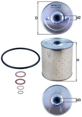MAHLE OX85D Фильтр
