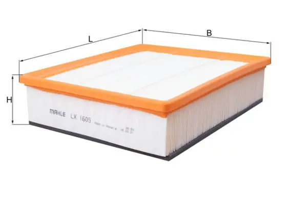 MAHLE LX1605 Фильтр воздушный