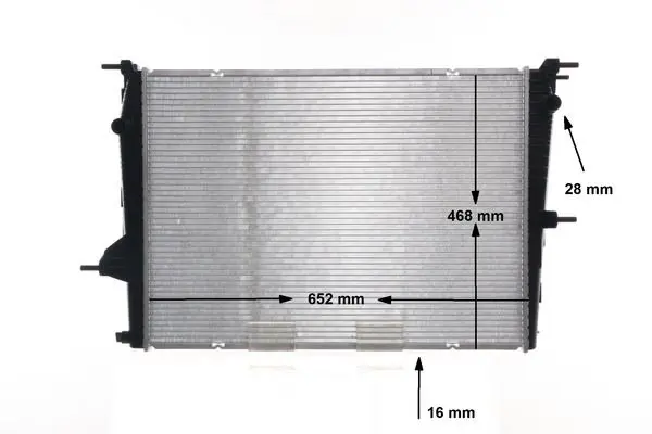 CR 1197 000S Радиатор охлаждения двигателя