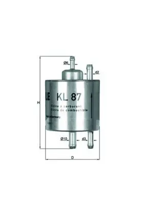 MAHLE KL87 Фильтр