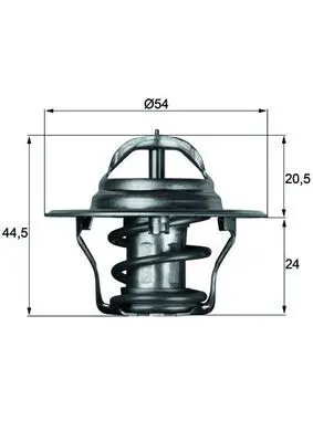 MAHLE TX483D Термостат