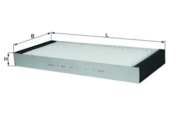 MAHLE LA67 ФИЛЬТР САЛОНА MAN