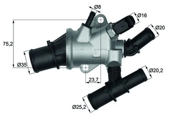 MAHLE TI16288 Термостат
