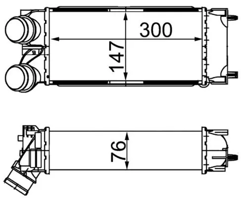 CI 367 000S Интеркулер