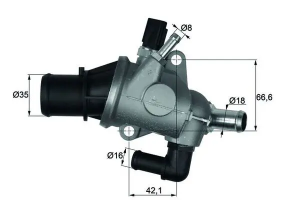 MAHLE TI16388 Термостат